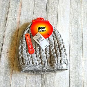 New Heat Holders Cloud Gray Womens beanie
